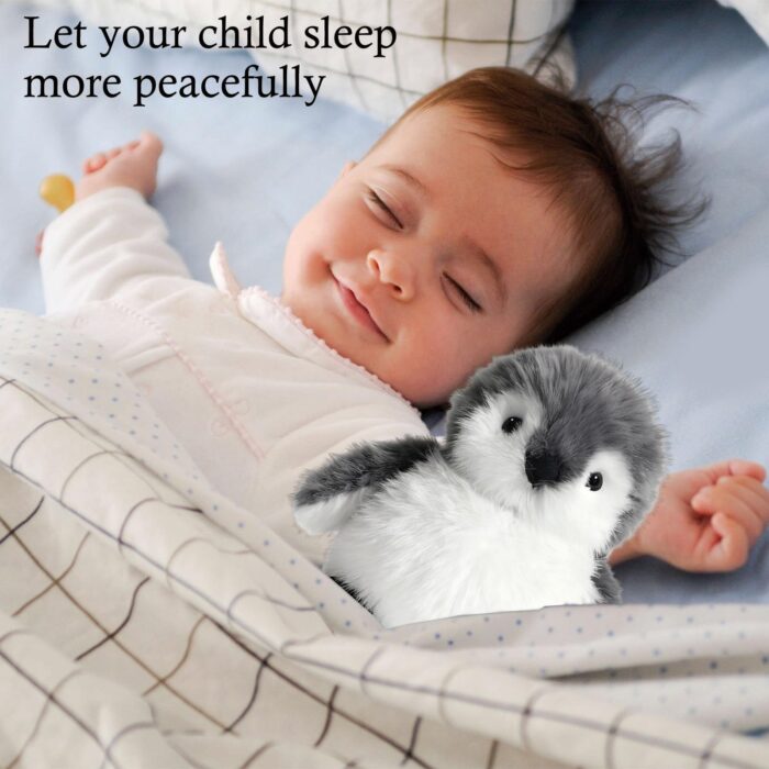JcvPot Pinguin Kuscheltier, Weiches Stofftier Für Kinder Und Babys, Kuscheltier Pinguin PlüschtiePlüschtier – Bild 5