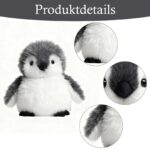 JcvPot Pinguin Kuscheltier, Weiches Stofftier Für Kinder Und Babys, Kuscheltier Pinguin PlüschtiePlüschtier – Bild 6